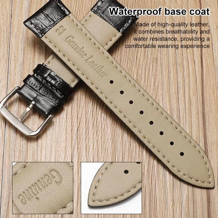 EDA0082592_B4.webp xDfind Bamboo Texture Pin Buckle Leather Watch Band - Image 5