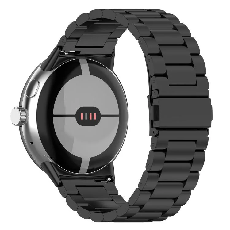 Tri-beads Flat Buckle Titanium Alloy Watch Band