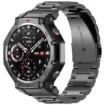 Tri-beads Flat Buckle Titanium Alloy Watch Band - Image 4