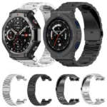Tri-beads Flat Buckle Titanium Alloy Watch Band - Image 2
