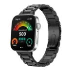 Tri-beads Flat Buckle Titanium Alloy Watch Band