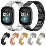 xDfind Seven-bead Solid Stainless Steel Watch Band - Image 2