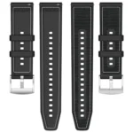 xDfind Hybrid Nylon Braid Silicone Watch Band, For Apple Watch 42 / 44 / 45 / 46 / 49mm 22mm, For Apple Watch 38 / 40 / 41 / S10 42mm 20mm - Image 3