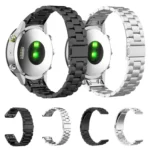 Tri-beads Flat Buckle Titanium Alloy Watch Band - Image 2