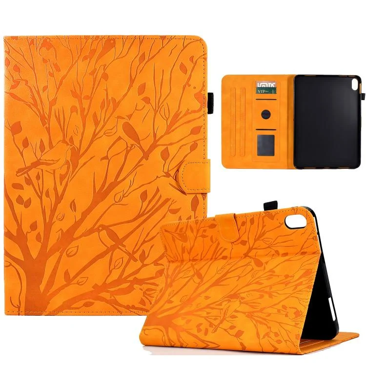Fortune Tree Embossed Leather Smart Tablet Case, For Xiaomi Redmi Pad 2