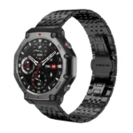 xDfind Seven-bead Solid Stainless Steel Watch Band