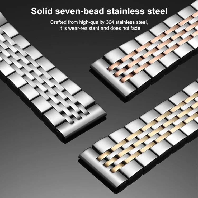 EDA0083075_B2.webp xDfind Seven-bead Solid Stainless Steel Watch Band - Image 3