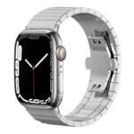 xDfind One-bead Bamboo Solid Stainless Steel Watch Band, For Apple Watch 42 / 44 / 45 / 46 / 49mm 22mm, For Apple Watch 38 / 40 / 41 / S10 42mm 20mm