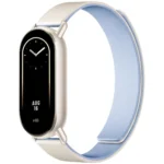 xDfind Flat Head Litchi Texture Magnetic Silicone Watch Band
