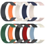xDfind Flat Head Litchi Texture Magnetic Silicone Watch Band - Image 3