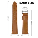 Fashionable Genuine Leather Watch Band - Image 5