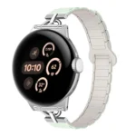 D-shaped Tri-beads Magnetic Silicone Watch Band