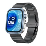 Bamboo Stainless Steel Watch Band