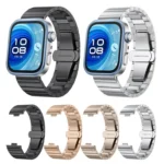 Bamboo Stainless Steel Watch Band - Image 2