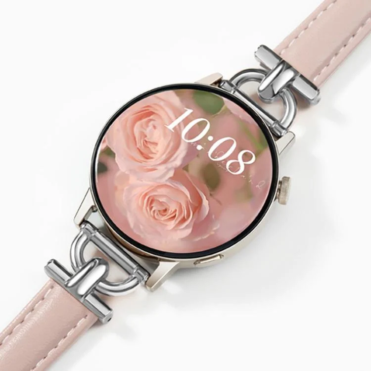 EDA0083209_B2.webp Flat-Head D-shaped Metal Genuine Leather Watch Band - Image 3