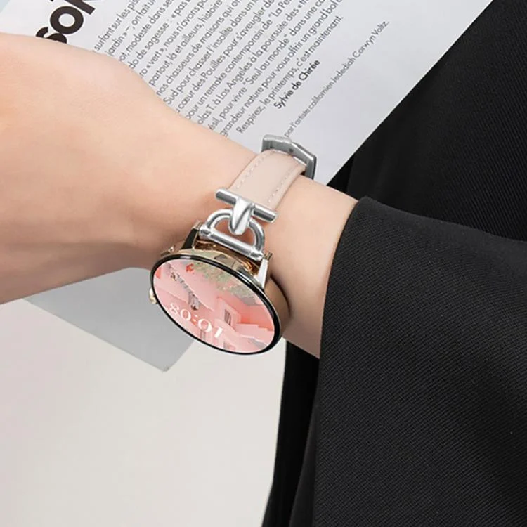 EDA0083209_B3.webp Flat-Head D-shaped Metal Genuine Leather Watch Band - Image 4