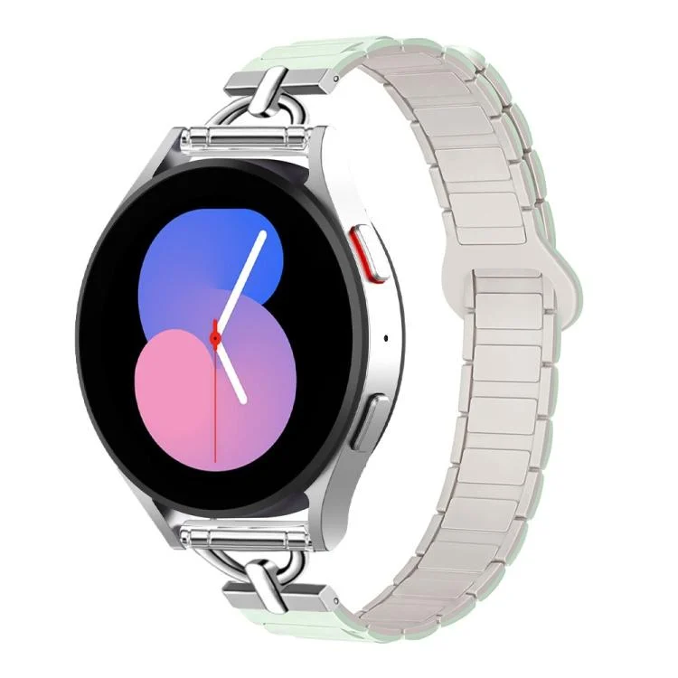 D-shaped Tri-beads Magnetic Silicone Watch Band