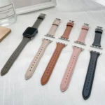Small Waist Drop Buckle Genuine Leather Watch Band, For Apple Watch 46mm / 49mm / 45mm / 44mm, For Apple Watch 42mm / 41mm / 40mm / 38mm - Image 5