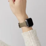 Small Waist Drop Buckle Genuine Leather Watch Band, For Apple Watch 46mm / 49mm / 45mm / 44mm, For Apple Watch 42mm / 41mm / 40mm / 38mm - Image 6