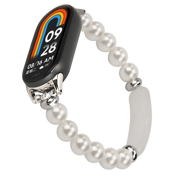 Large Beaded Bracelet Watch Band