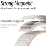 D-shaped Tri-beads Magnetic Silicone Watch Band - Image 6