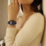 Turtle Buckle Five Beads Stainless Steel Watch Band - Image 6