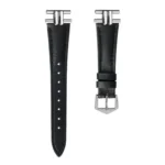 H-shaped Metal Buckle Leather Watch Band - Image 5