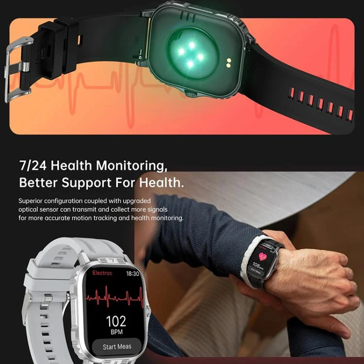 EDA008336301_B3.webp C29 Pro 2.19 inch TFT Screen BT Sports Smart Watch - Image 4