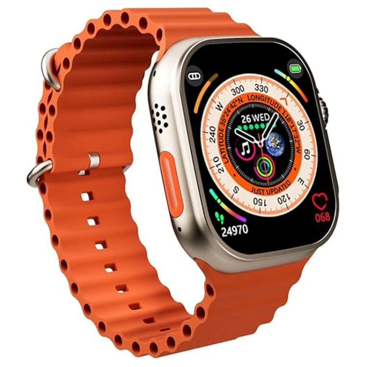 EDA008337101A_1.webp C69 Ultra 7 in 1 Set 2.09 inch TFT Screen BT Outdoor Sports Smart Watch - Image 2
