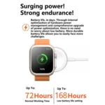 C69 Ultra 7 in 1 Set 2.09 inch TFT Screen BT Outdoor Sports Smart Watch - Image 4