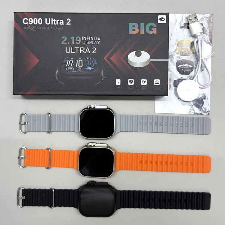 EDA008337601_B4.webp C900 Ultra2 2.09 inch TFT Screen BT Smart Watch Support Gesture Answer Call - Image 5