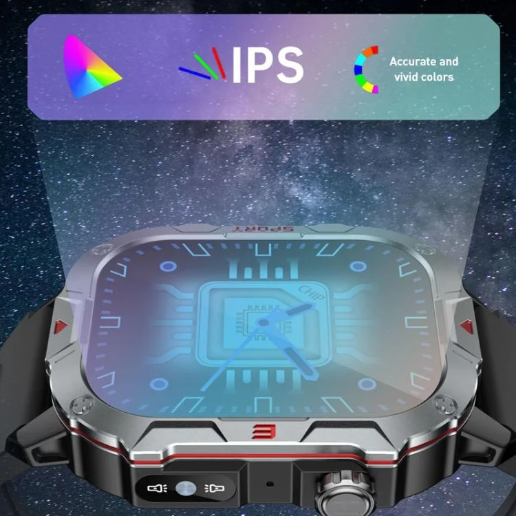 EDA008337701_B3.webp C40 Pro 2.19 inch TFT Screen BT Outdoor Sports Smart Watch Support Heart Rate Monitoring - Image 4