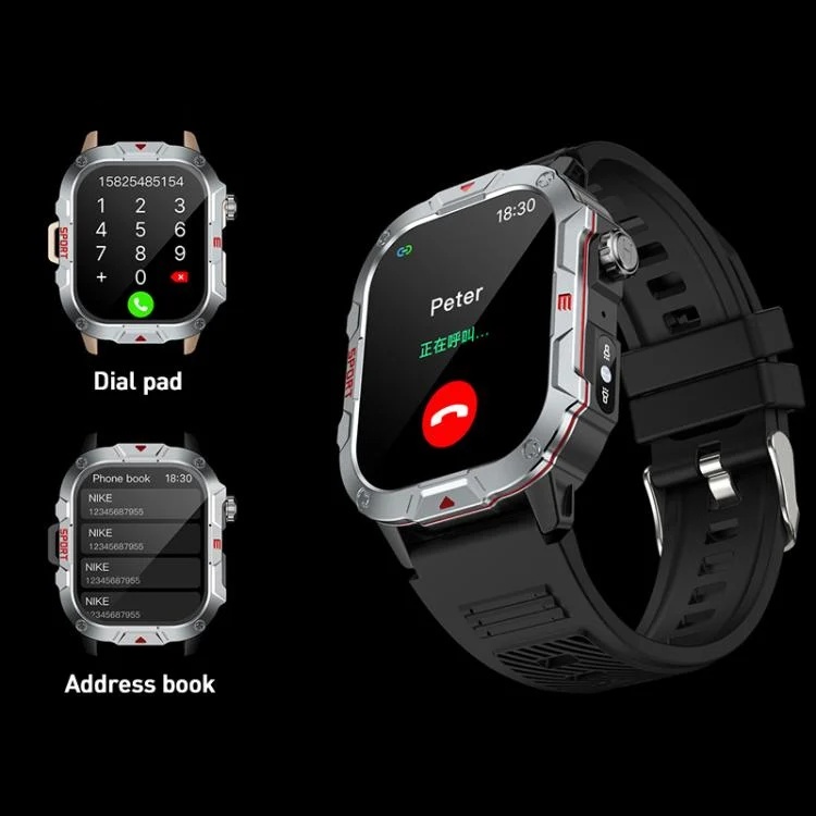 EDA008337701_B5.webp C40 Pro 2.19 inch TFT Screen BT Outdoor Sports Smart Watch Support Heart Rate Monitoring - Image 6