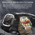 C40 Pro 2.19 inch TFT Screen BT Outdoor Sports Smart Watch Support Heart Rate Monitoring - Image 10