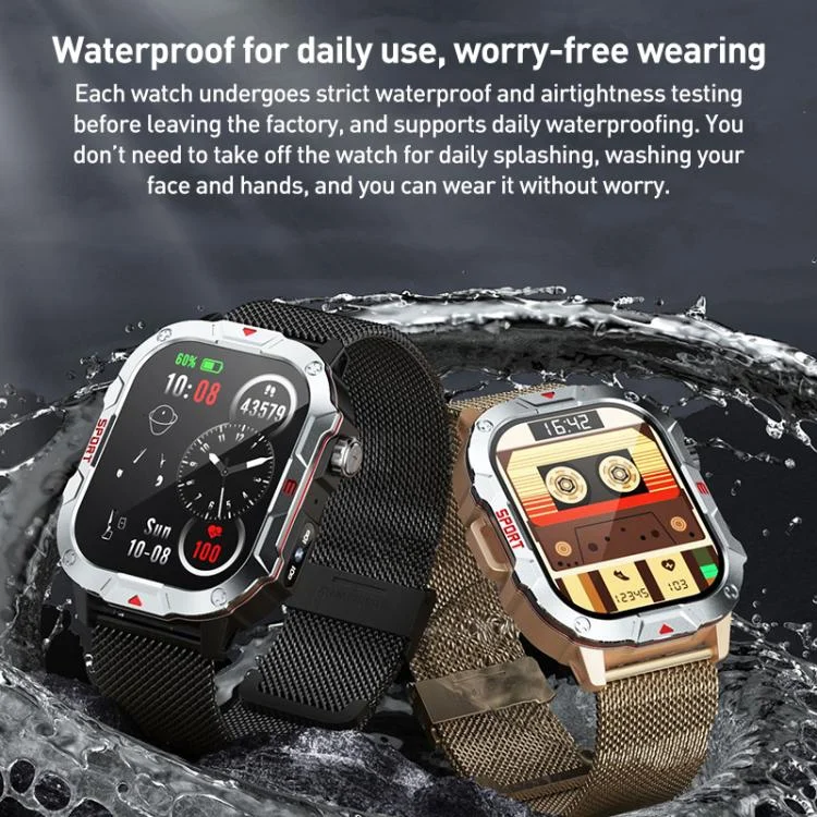 EDA008337701_B9.webp C40 Pro 2.19 inch TFT Screen BT Outdoor Sports Smart Watch Support Heart Rate Monitoring - Image 10