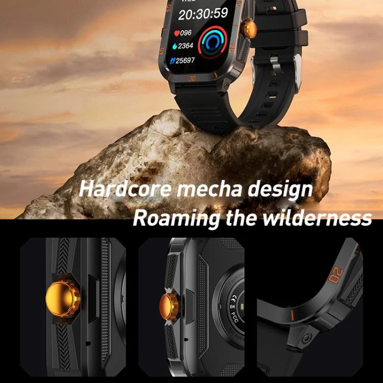 EDA008337801_B3.webp C50 Pro 2.19 inch TFT Screen BT Outdoor Sports Smart Watch Support Heart Rate Monitoring - Image 4