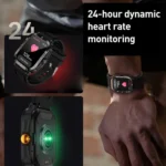 C50 Pro 2.19 inch TFT Screen BT Outdoor Sports Smart Watch Support Heart Rate Monitoring - Image 7