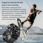 C50 Pro 2.19 inch TFT Screen BT Outdoor Sports Smart Watch Support Heart Rate Monitoring - Image 8