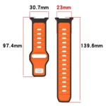 xDfind Dual Color Silicone Watch Band - Image 4
