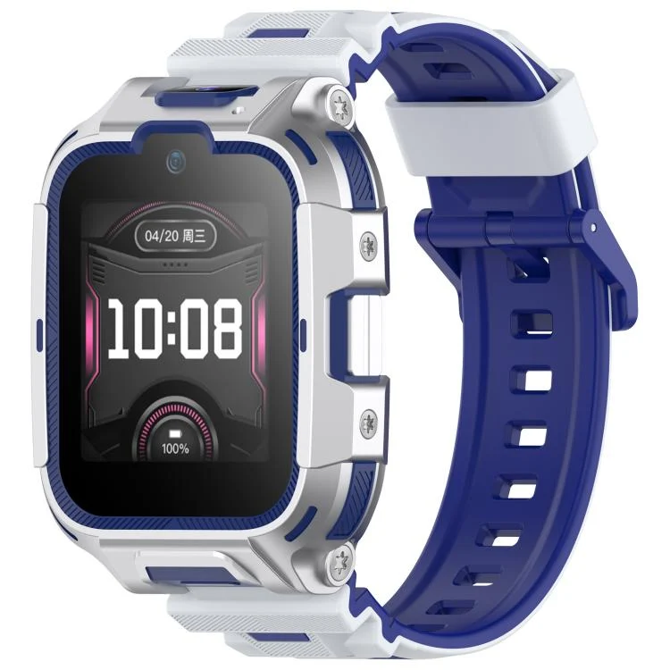 Children Smart Watch Two Color Silicone Watch Band
