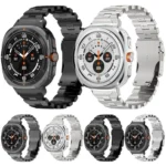 Butterfly Safety Buckle Titanium Alloy Watch Band - Image 4