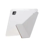 Y-Fold Pyramid Texture Smart Leather Tablet Case, For Xiaomi Pad 7 / 7 Pro - Image 3
