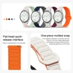 xDfind Reverse Buckle Tri-beads Magnetic Silicone Watch Band - Image 5