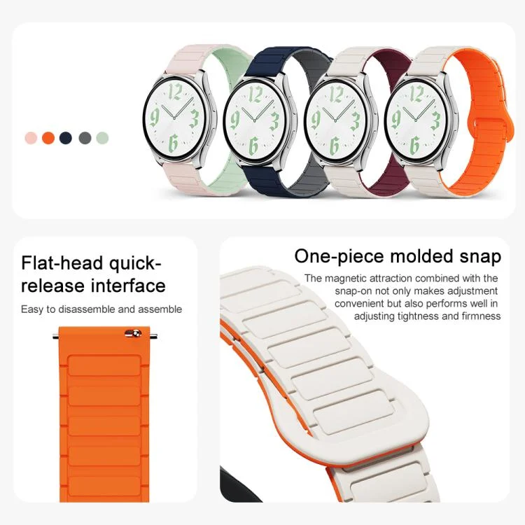 EDA0083603_B4.webp xDfind Reverse Buckle Tri-beads Magnetic Silicone Watch Band - Image 5