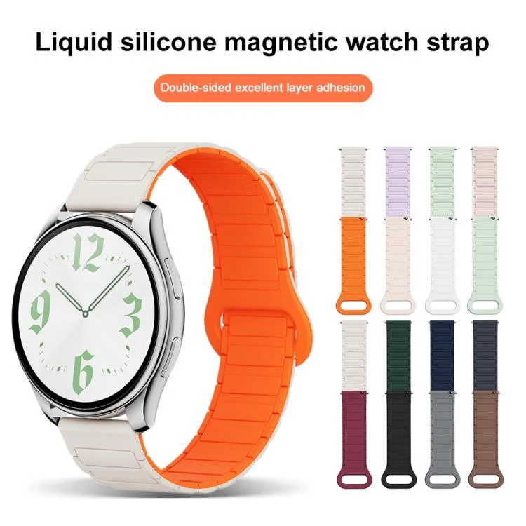 EDA0083603_B5.webp xDfind Reverse Buckle Tri-beads Magnetic Silicone Watch Band - Image 6