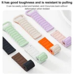 xDfind Reverse Buckle Tri-beads Magnetic Silicone Watch Band - Image 8