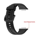 xDfind Quick Release Solid Color Silicone Watch Band - Image 3
