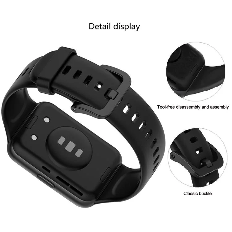 EDA0083683_B3.webp xDfind Quick Release Solid Color Silicone Watch Band - Image 4