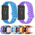 xDfind Hole Style Breathable Silicone Watch Band - Image 3