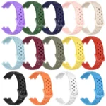 xDfind Hole Style Breathable Silicone Watch Band - Image 4